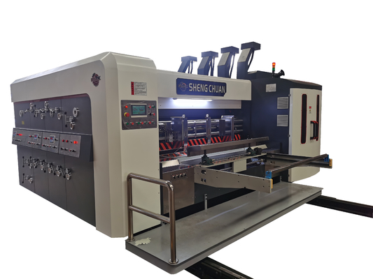 La machine de Slotter Die-Cutter Stacker d'imprimante de Flexo a ridé l'imprimante de Flexo de carton