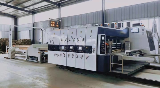 Machine d'impression Flexo de carton ondulé flexographique à grande vitesse d'ODM 200pcs/min