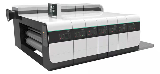 Machine d'impression ondulée dynamique de Flexo de carton de Digital pour la fabrication de cartons de pizza