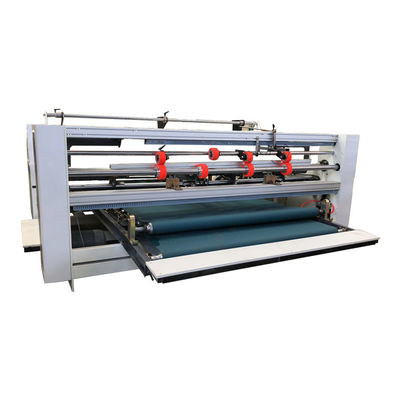 Machine de pliage et de collage de cartons ondulés semi-automatique à double pièce avec presse pneumatique pour le pliage et le collage de carton ondulé