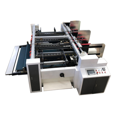 Machine ondulée automatique de Gluer de dossier de carton de la CE pour le collage de pliage de cartons de carton