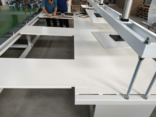 Fabrication de papier pp de fonte chaude de GV machine ondulée de feuille