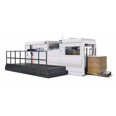 Machine de découpage de carton ondulé industriel de 5 plis pour la fabrication de cartons de carton