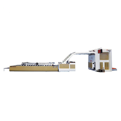 Feuille de stratification de machine de cannelure multicouche automatique pour couvrir coller 1600x1250mm