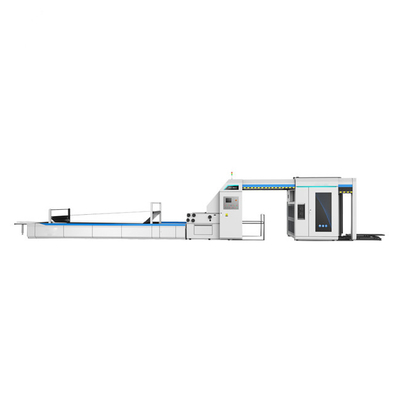 Feuille de stratification de machine de cannelure multicouche automatique pour couvrir coller 1600x1250mm