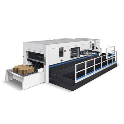 Le carton à plat ridé cartonnent la feuille de découpage Fed Rotary Die Cutter de machine