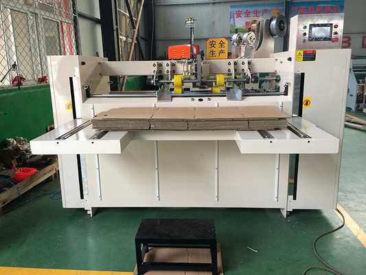 Machine piquante de boîte automatique servo de carton de double de Mitsubishi pour la fabrication de cartons de papier