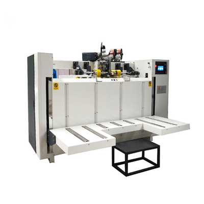 3 couches de PLC en carton de boîte de fabrication de carton de machine piquant Gerun