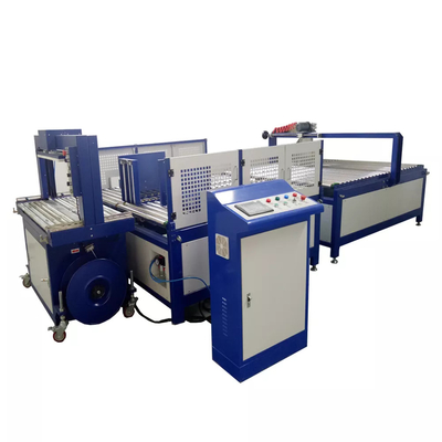 Machine de cerclage complètement automatique de boîte de carton de pp pour l'emballage de carton