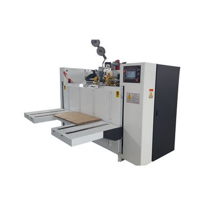 Équipement de conversion ondulé semi automatique pour la fabrication de cartons Gerun