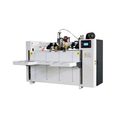 Moteur servo piquant de double d'équipement de machine de boîte ondulée semi automatique de carton